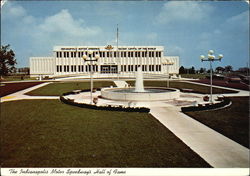 The Indianapolis Motor Speedway's Hall of Fame Postcard