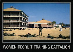 Women Recruit Training Battalion Postcard