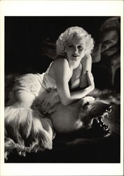 Jean Harlow 1934 Postcard