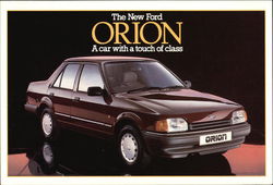 The New Ford Orion, A Car With a Touch of Class Postcard