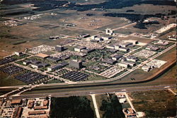 Johnson Space Center Houston, TX Postcard Postcard