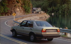 Jetta, the affordable German engineered road sedan Postcard