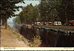 Mitchell State Park Cadillac, MI Postcard Postcard