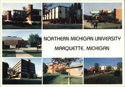 Northern Michigan University Marquette, MI Postcard Postcard