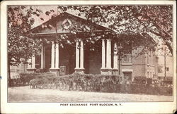 Post Exchange, Fort Slocum Postcard