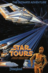 Star Tours - The Ultimate Adventure Postcard
