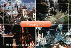 Fantasyland Postcard