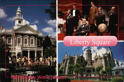 Liberty Square at Walt Disney World Resort Postcard