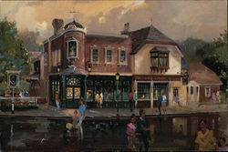 Epcot Center - United Kingdom in World Showcase Postcard