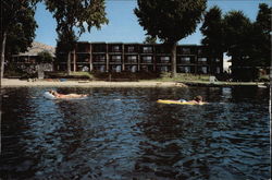 Campbell's Lodge Chelan, WA Postcard Postcard