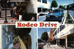 Rodeo Drive Beverly Hills, CA Postcard Postcard