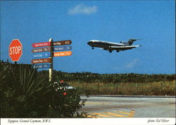 Signpost, Grand Cayman Postcard