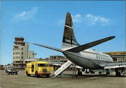 Ostend Airport Postcard