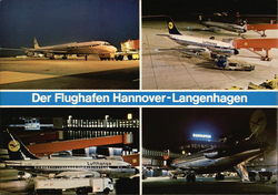 Der Flughafen - Airport Postcard