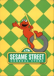 Sesame Street General Store w/Elmo Cartoons Postcard Postcard
