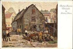 Italian Section Gloucester Postcard