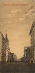 Hasting Street Looking East - Pacific Building Postcard