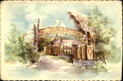 Gateway to Adventureland Postcard