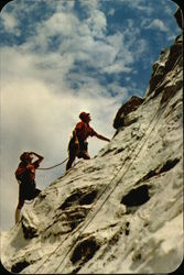 Matterhorn Mountain Climbers Postcard