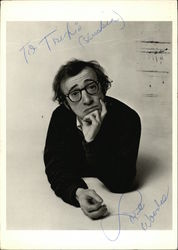 Woody Allen 1969 Actors Postcard Postcard