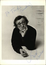 Woody Allen 1969 Postcard