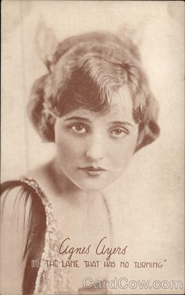 American Actress Agnes Ayers Actresses