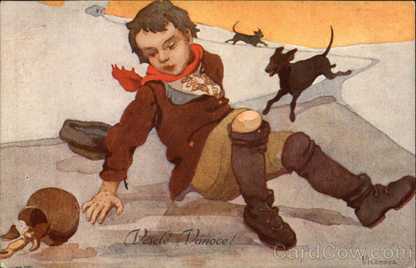 Czech Vesele Vanoce - Merry Christmas! Children