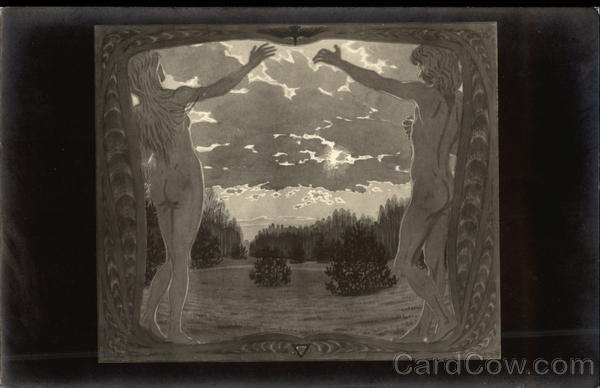 Ostermondnacht (Easter Moon) by Fidus Hugo R. K. J. Hoppener Fidus