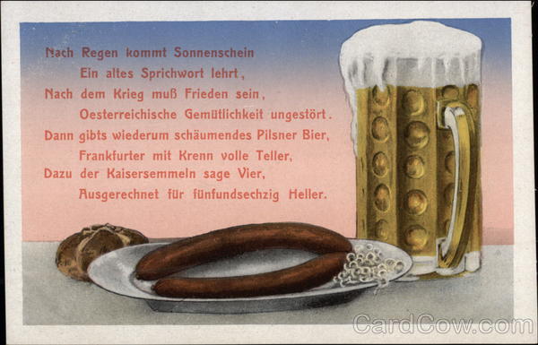 German Beer & Sausage Breweriana