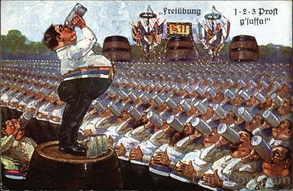 Freiubung - Hofbrauhaus Munchen Germany Breweriana