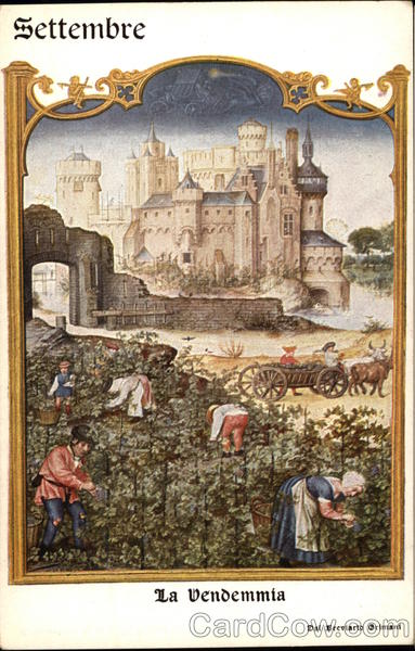 Settembre - La Vendemmia Months