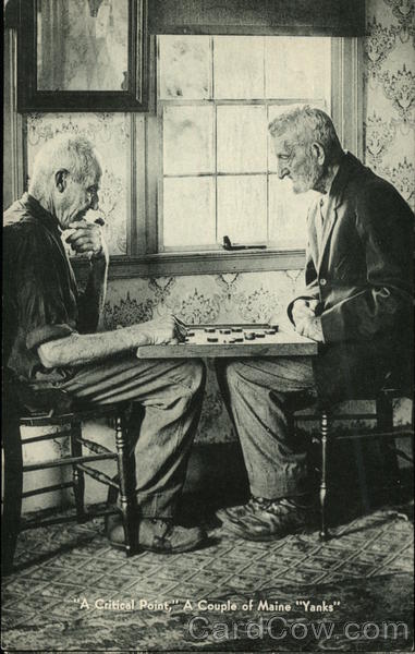 Checkers - A Critical Point, A Couple of Maine Yanks