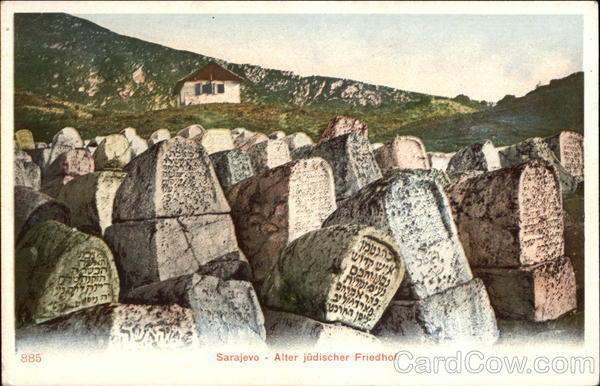 Jewish Cemetery Sarajevo Bosnia Judaica