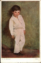 Bubi by W.V. Krausz Postcard