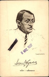 Polish author Wykonawca Postcard