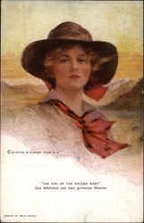 The Girl of the Golden West, Das Madchen aus dem goldenen Western Philip Boileau Postcard Postcard