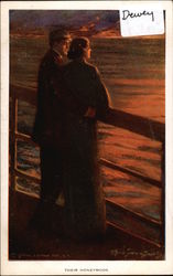 Their Honeymoon Postcard