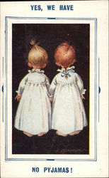 Yes, We Have No Pyjamas! Postcard
