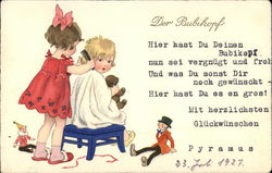 Der Bubikopf Barbers Postcard Postcard
