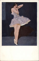 Ballerina Women Postcard Postcard