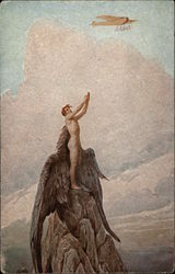 "Dream of Icarus" Postcard