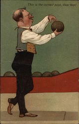 This is the Correct Pose, Dear Boy! Postcard