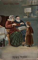 A Jewish Family Postcard