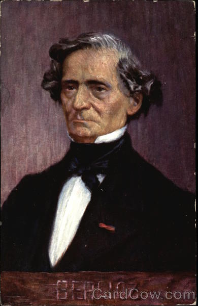 Portrait of Hector Berlioz (Composer) Composers