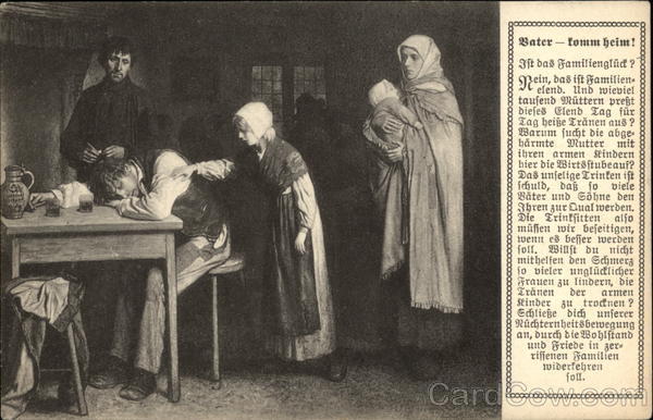 German Miserable Family Art