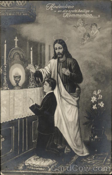 Souvenir of the First Holy Communion Religious