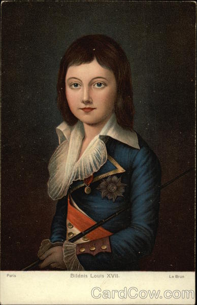 Bildnis Louis XVII - as a Young Boy Royalty