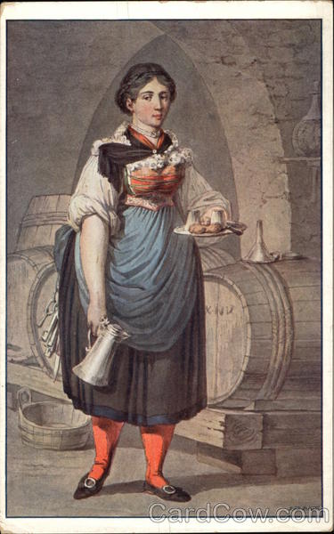 Woman Serving in a Tavern Women