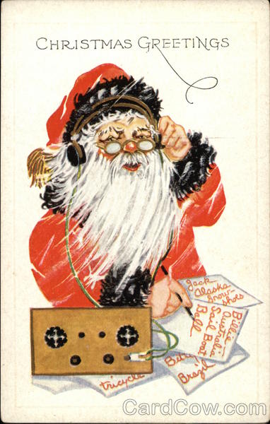 Santa on Radio Children