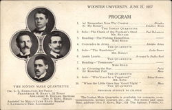 Ionian Male Quartette - Wooster University June 21 1907 Ionian Male Quartette - Wooster University June 21 1907